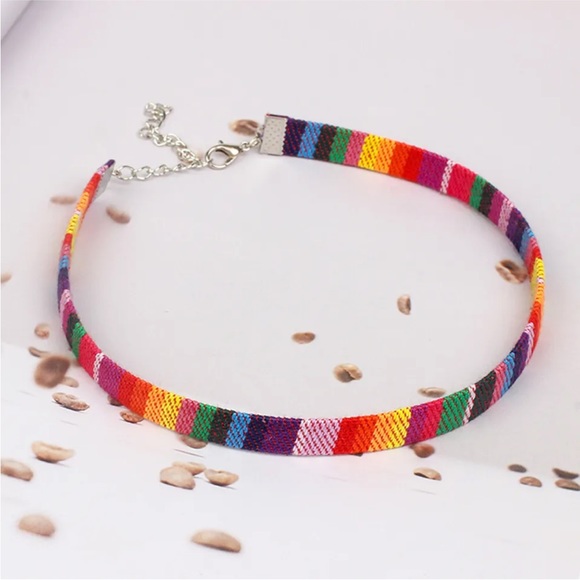 1 Pieces Choker Necklace Set Stretch Velvet Classic Gothic Tattoo Lace Choker - Picture 4 of 6